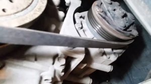 Suzuki Swift 2009 г 1,5 б.1ЧАСТЬ.Замена переднего сальника коленчатого вала,подшипника кондиционера