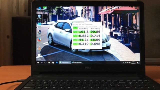 Review Laptop Dell 3552 Intel Celeron N3060 Crystal Disk Mark 5 Chris PC Win Experience Benchmark смотреть онлайн