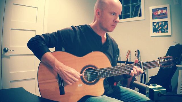 The Holly In The Windy Hedge - Evan Handyside (Holiday, Fingerstyle Guitar) + TAB