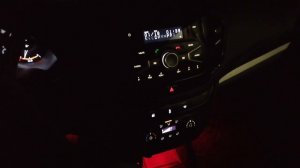 Lada Vesta Подсветка салона собственной установки Лада Веста цветомузыка