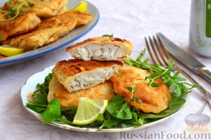 Пышная шубка для сочной рыбки.
ЖАРЕНАЯ РЫБА В ПИВНОМ КЛЯРЕ