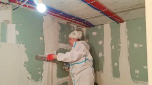 Как быстро выровнять кривые стены