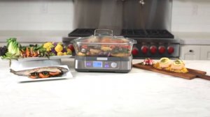 CookFresh™ Digital Glass Steamer Demo (STM-1000)