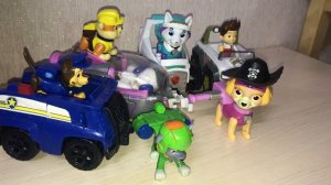 Спасение щенков, срочно. в беде кошка и барашка, Игра щенячий патруль, paw patrol, enchantimals dol