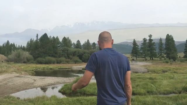 Курайская степь. Автопутешествие с семьей на Горный Алтай на кемпере / Неделя 10