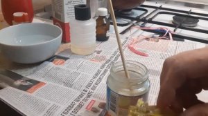 ремонт пластиковой ручки (из набора инструментов)