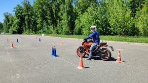 Gymkhana GP 2024 stage1 Дергунов Денис 00.53.64 KTM Duke 390