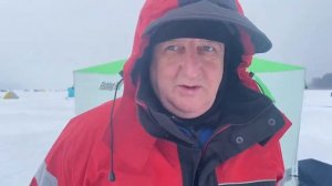 Тестирование шуруповёрта для бурения лунок буром на зимней рыбалке