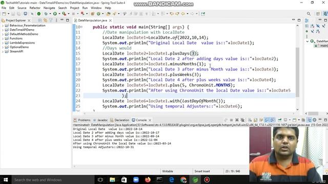 Date Time API in Java 8 | Date Time API Tutorials