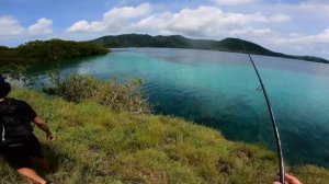 Поймал АКУЛУ. Выживание на ОСТРОВЕ АКУЛ [Часть-7] Подводная охота на необитаемом острове. №32