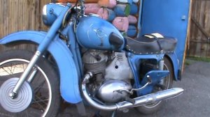 Обзор мотоцикла Иж планета 2  1967 г.Чуть не сжёг раритет.