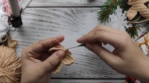 Пряник крючком. Мастер-класс вязаного пряника. Игрушка на елку