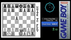 4-in-1 Fun Pak (GB) Chess in 9s 384ms [Difficulty 3]