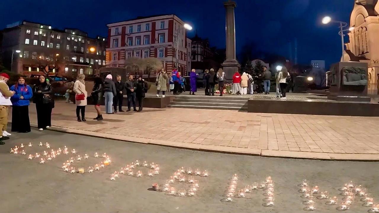 По всей России прошли акции памяти жертв теракта