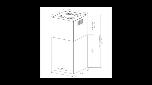 Островная вытяжка Korting — Островные вытяжки смотреть онлайн