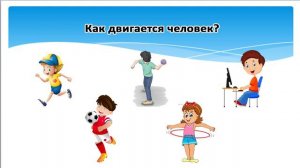 Естествознание, 1 класс, урок 7, Как мы двигаемся