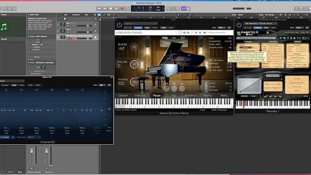 🎹Pianoteq vs Vienna Symphonic Library Piano VST: Steinway D Piano VST Comparison﻿🎹