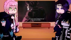 Demon Slayer React to Tanjiro vs Hantengu || Demon Slayer || Part 2 || Gacha Club ?