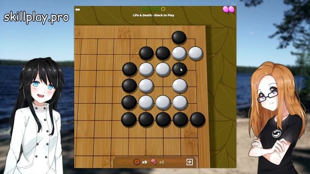 Игра Го - Задачи для 25-20кю с комментариями, BadukPop уровень 2 (Часть 2) смотреть онлайн