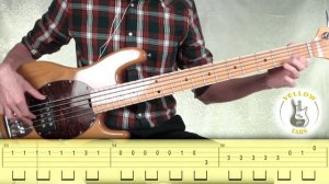 Bon Jovi - It's my life for 5-string bass with TABS