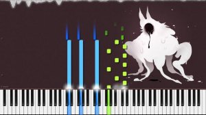 Undertale // Amalgam | LyricWulf Piano Tutorial on Synthesia // OST 84