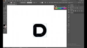 How To Create 3D Alphabet Logo | Adobe illustrator Tutorial | D Logo