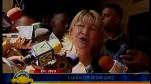 Fiscal Luisa Ortega Díaz felicitó a los electores por votar de manera pacífica