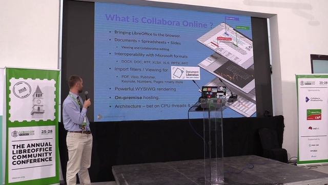 LibreOffice Conference 2018: Sponsor: Collabora смотреть онлайн