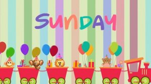 Days of the Week for kids | Seven Days of the Week Song | Kidz University