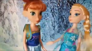 Замечательный мультик с куклами Анна и Эльза...FROZEN?