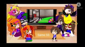 Afton Family reacts to Into the Pit by Kyle Allen Music (Links in the Description)