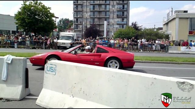 Ferrari 328 GTS Acceleration - 2010 FCA Ottawa Demo Zone смотреть онлайн