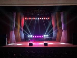 Сцена своими руками, очень просто и красиво.