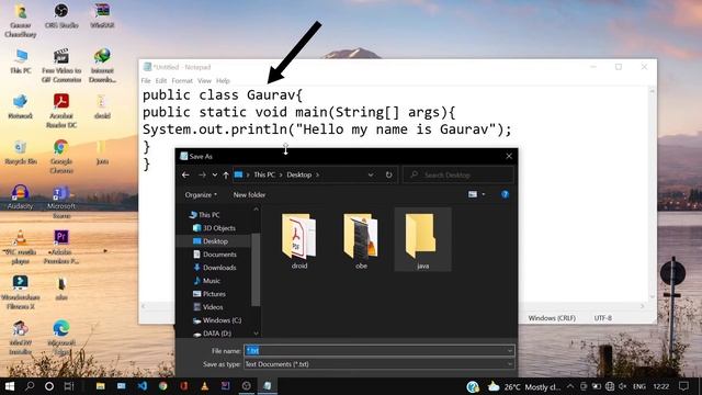 How to Run Java Program in Command Prompt (CMD) in Windows 10 | Compile java program using CMD |