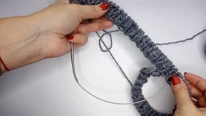 Как связать снуд спицами / Снуд за 2 часа / Снуд спицами / Снуд для начинающих