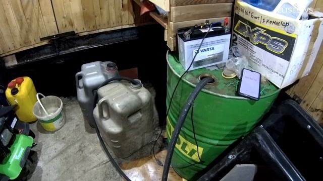 тест насоса для перекачки дизельного топлива