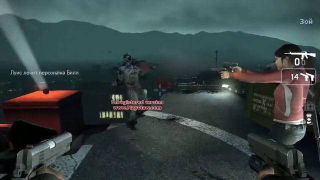 Left 4 Dead нет милосердию локация (крыша) часть 5