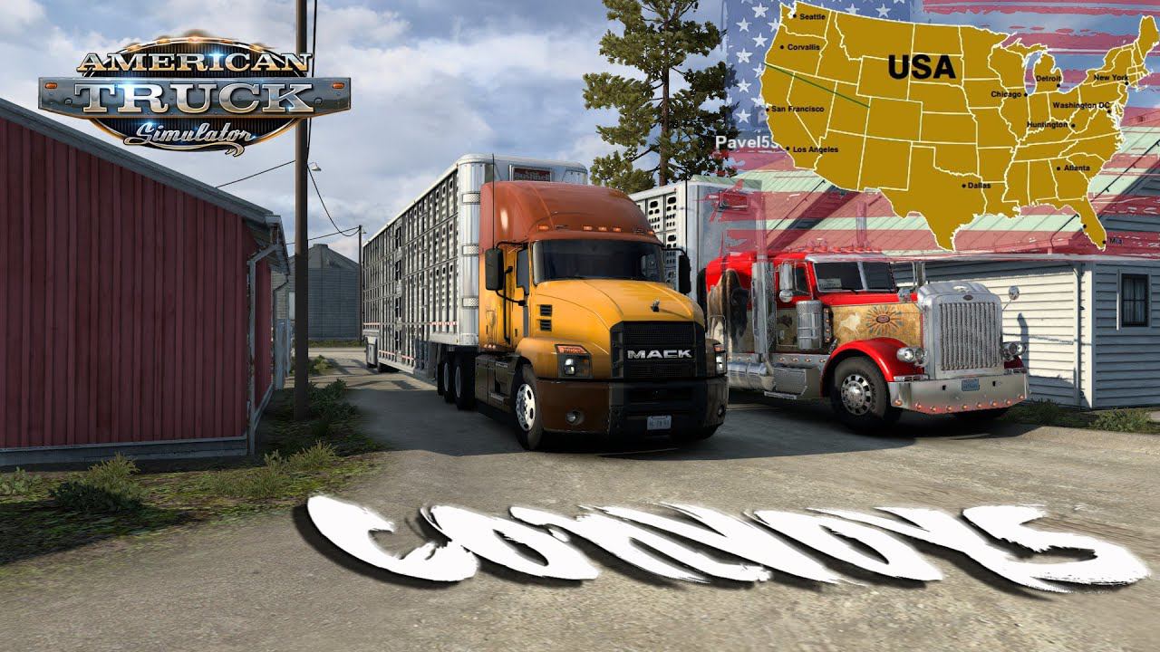 American Truck Simulator / (Конвои)/ # 28