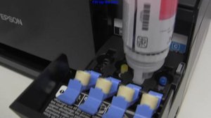 Epson CISS Ecotank L3250 L3251 L3256 ET-2810 Setup (part2) Printer Setup and Copy Test