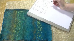 1 Валяем джемпер на основе прямоугольника. I часть