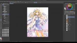 AI watercolors for illustrations! | Qsan