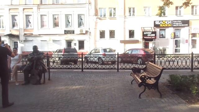 Тверь. Бульвар Радищева. Памятник Михаилу Кругу.
