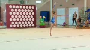 1 место по ХГ Движение вверх (12 июня 2021) Писарева Злата 2013 г.р. булавы