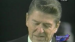 C-SPAN: President Reagan 1981 Inaugural Address