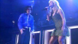 Michael Jackson & Britney Spears - 30th Anniversary 2001"The Way You Make Me Feel" HD