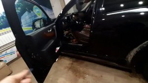 Складывание зеркал на Infinity Fx35. Starline as96 . Казахстан