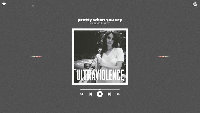 lana del rey - pretty when you cry (sped up & reverb) смотреть онлайн