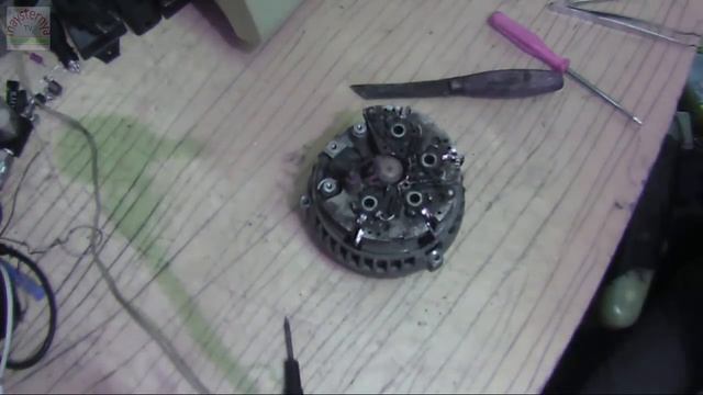 сборка генератора 21010 для Chery Amulet смотреть онлайн