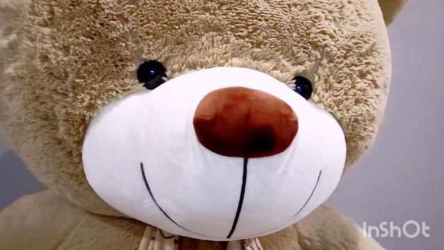 Плюшевый мишка, медведь Мартин 230 см светло-коричневый от Умишки.рф смотреть онлайн