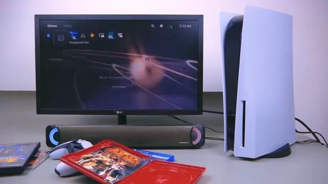 Вставляем игровые диски (PS1 PS2 PS3 PS4) в PS5, что будет? (субтитры)